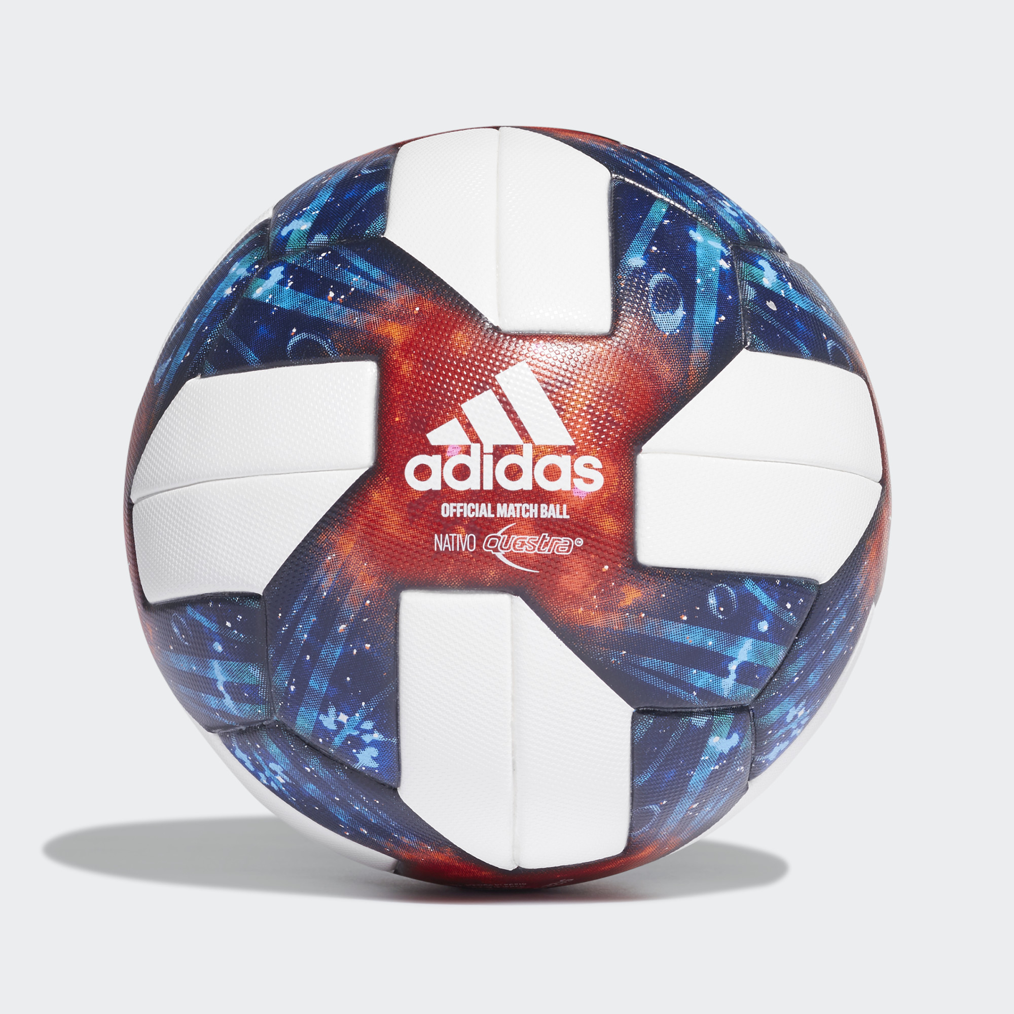 Adidas 2019 MLS Official Match Ball - White / Silver Met - Football